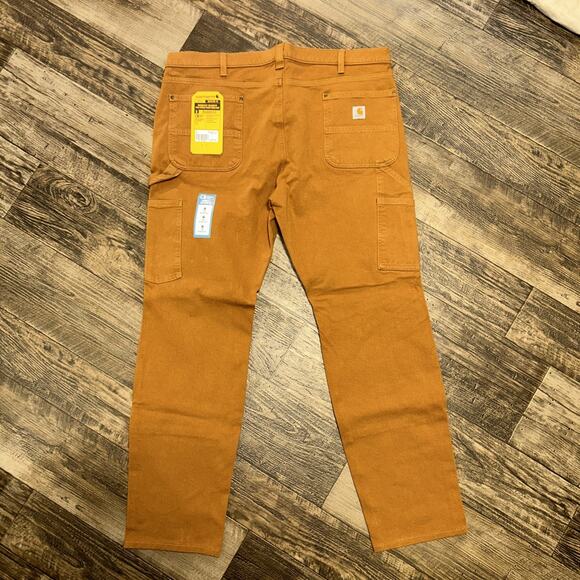 Carhartt Rugged Flex Relaxed Fit Twill Double Front Work Pant 18Tall BN4296W New - Picture 7 of 12